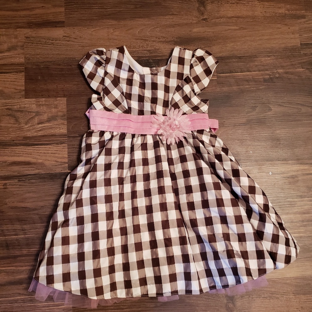 Kids plaid dress size 5